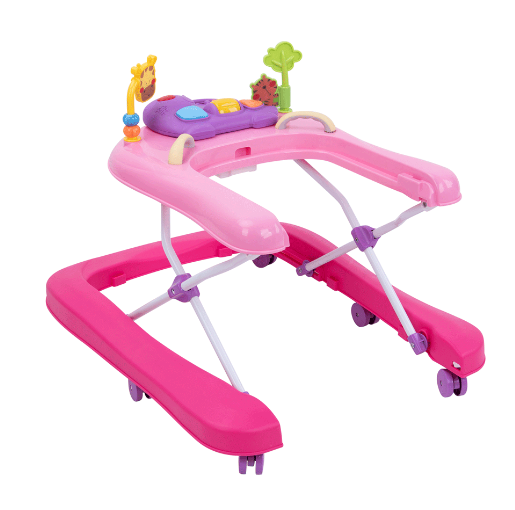Andadera Caminadora Jungle 2 en 1 Rosa