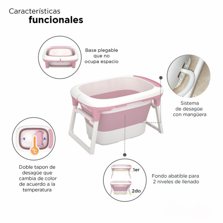 Bañera Plegable Bubbles