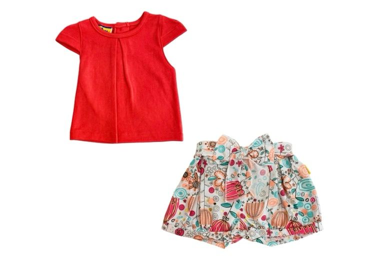 Set 2P Short y Blusa