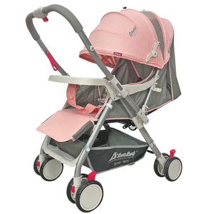 Carriola Reversible Baby BM Rosa