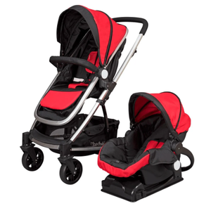 Carriola Travel System Crown Rojo