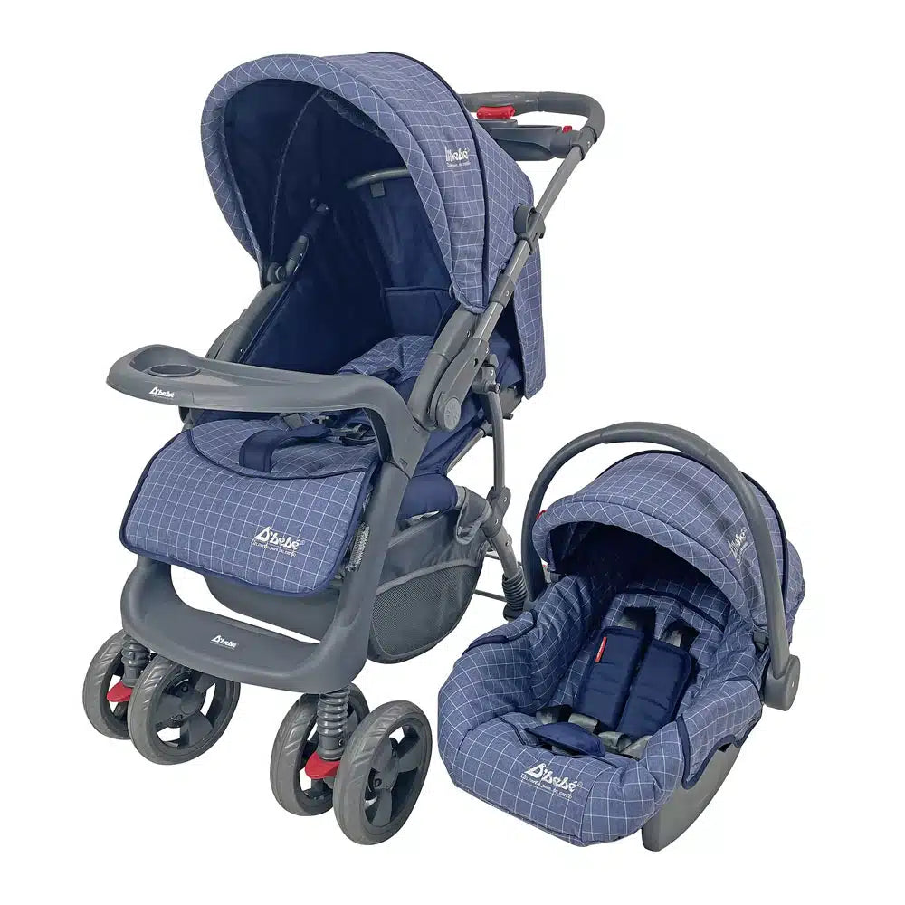 Carriola Travel System Aventura Azul