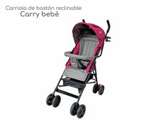 Cargar imagen en el visor de la galería, Carriola De Bastón Carry Rosa