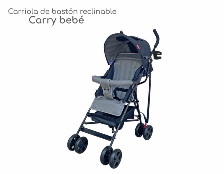 Carriola De Bastón Carry Negro