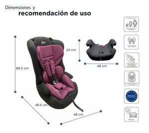 Autoasiento Maxi Morado