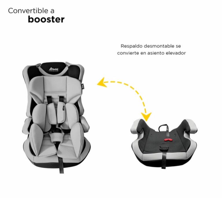 Autoasiento Maxi Gris
