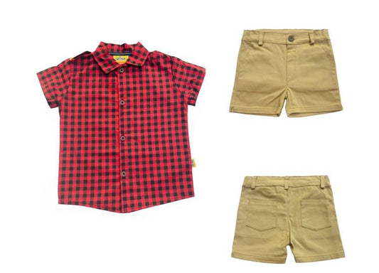 Conjunto 2p Camisa y Short Niño