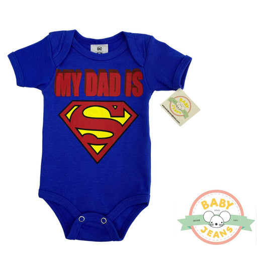 Pañalero MY DAD IS SUPERMAN