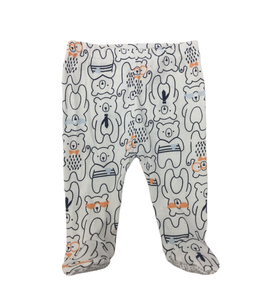 Pantalón Con Pie Estampado