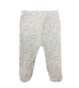 Pantalón Con Pie Estampado