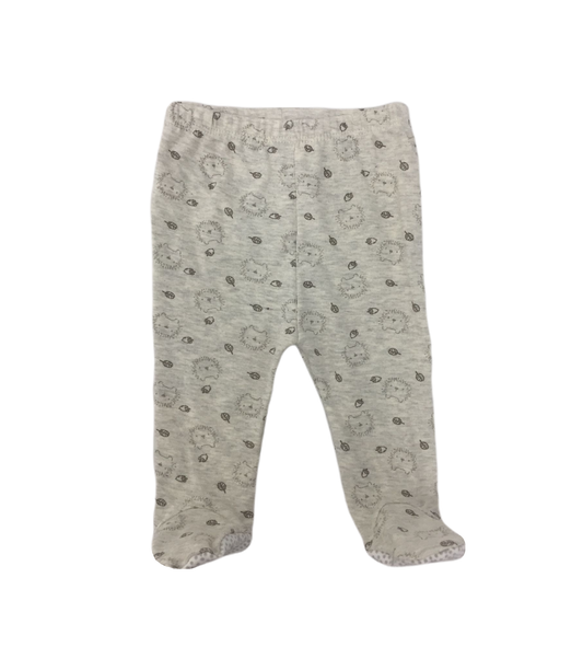 Pantalón Con Pie Estampado