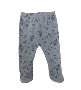 Pantalón Con Pie Estampado